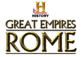 History's Great Empires: Rome title screen for Nintendo DS